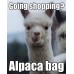 Shopping Bag - "Alpaca the Herd" - Al-Paca the Bags